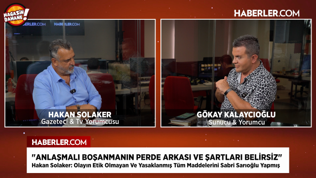 Sabri Sarıoğlu'nun Boşanma Süreci ve Yasak Aşk İddiaları Magazin Bahane Masasında
