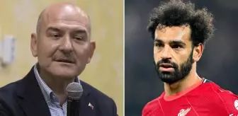 Süleyman Soylu'dan Salah'ın 'Filistinli Pele' paylaşımına destek