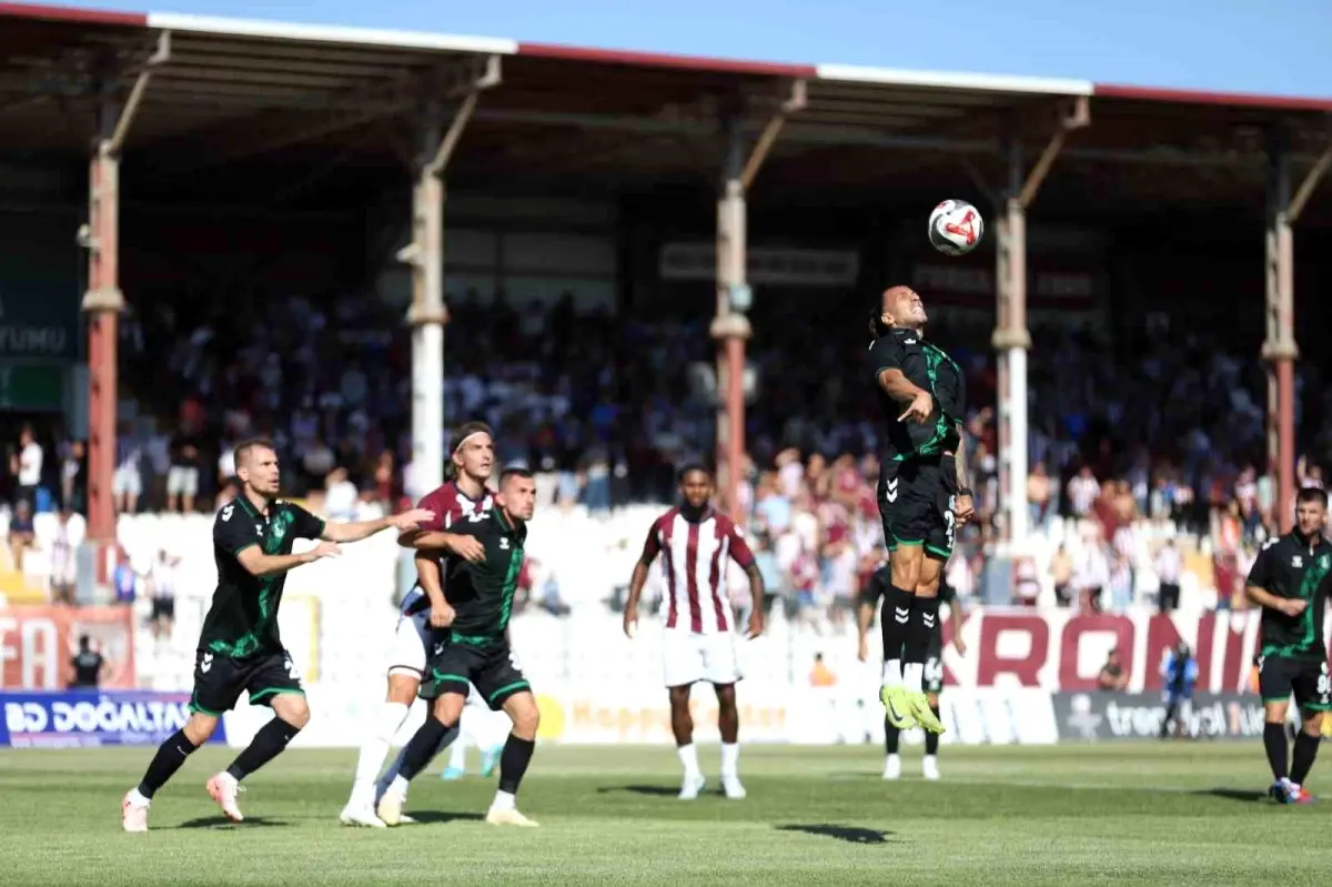Trendyol 1. Lig'de Bandırmaspor ve Sakaryaspor 1-1 Berabere Kaldı