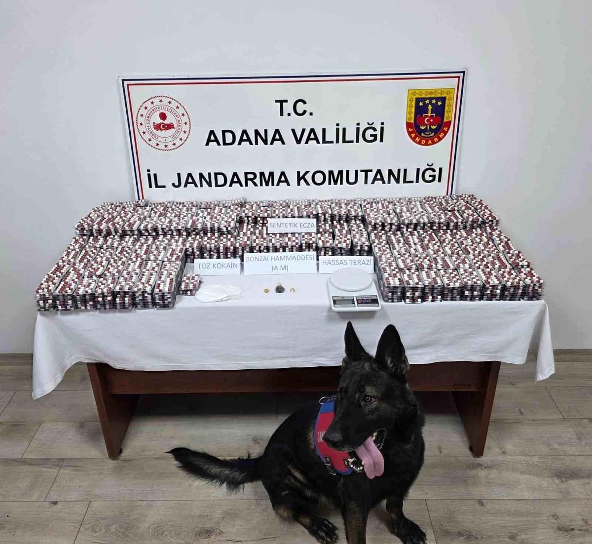 Adana'da Uyuşturucu Operasyonu: 19 Bin Hap Ele Geçirildi