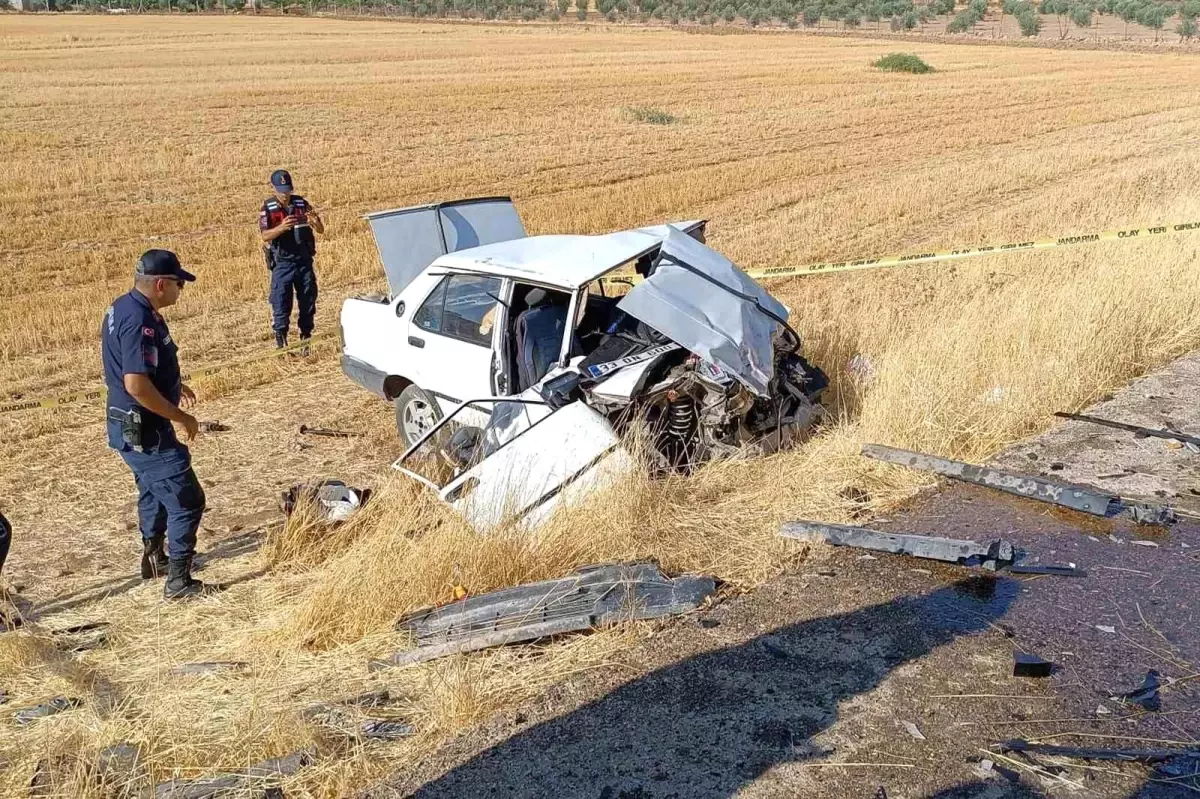 Gaziantep'te Trafik Kazası: 1 Ölü, 1 Yaralı