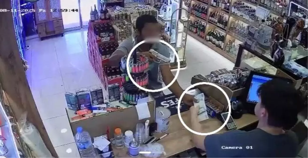 Çerkezköy'de Silahlı Soygun: Hızla Yakalandı