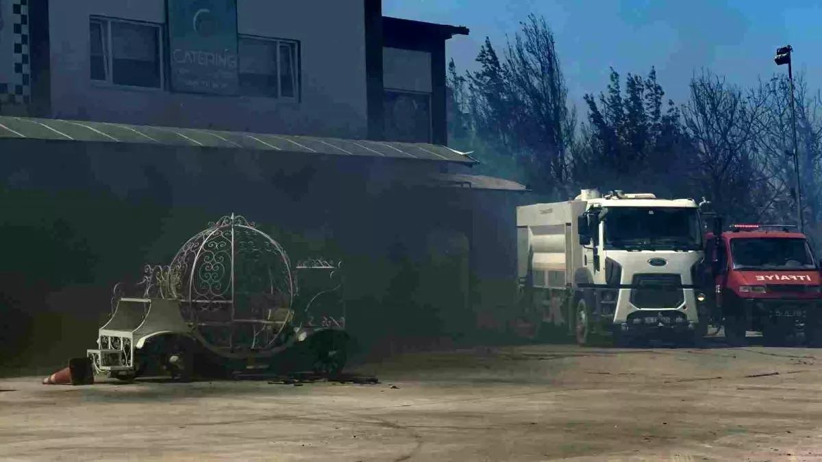Çanakkale'de Tarım Arazisinde Başlayan Yangın Ormana Sıçradı