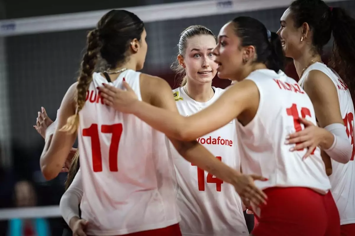 Türkiye U21 Kadın Voleybol Takımı, Çekya'ya 3-2 Mağlup Oldu
