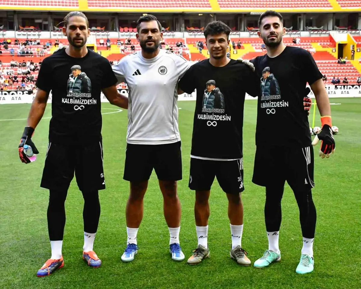 Kayserispor'un Emektarı Erdal Duran Unutulmadı
