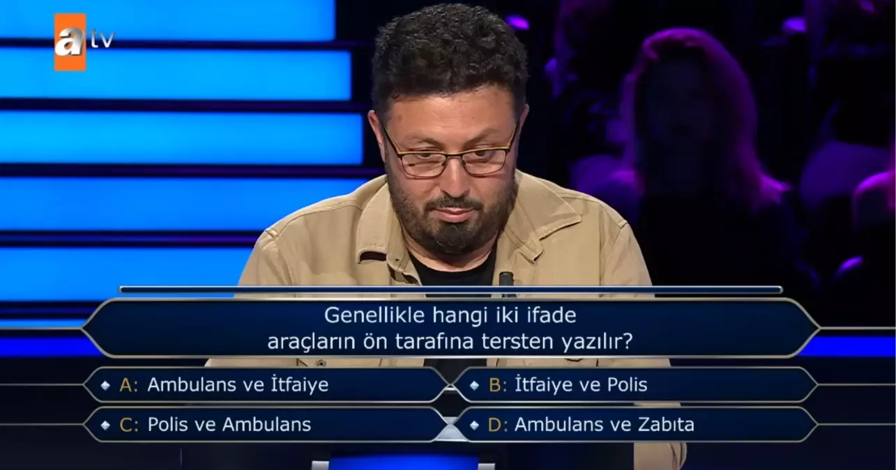 Genellikle hangi iki ifade araçların ön tarafına tersten yazılır?