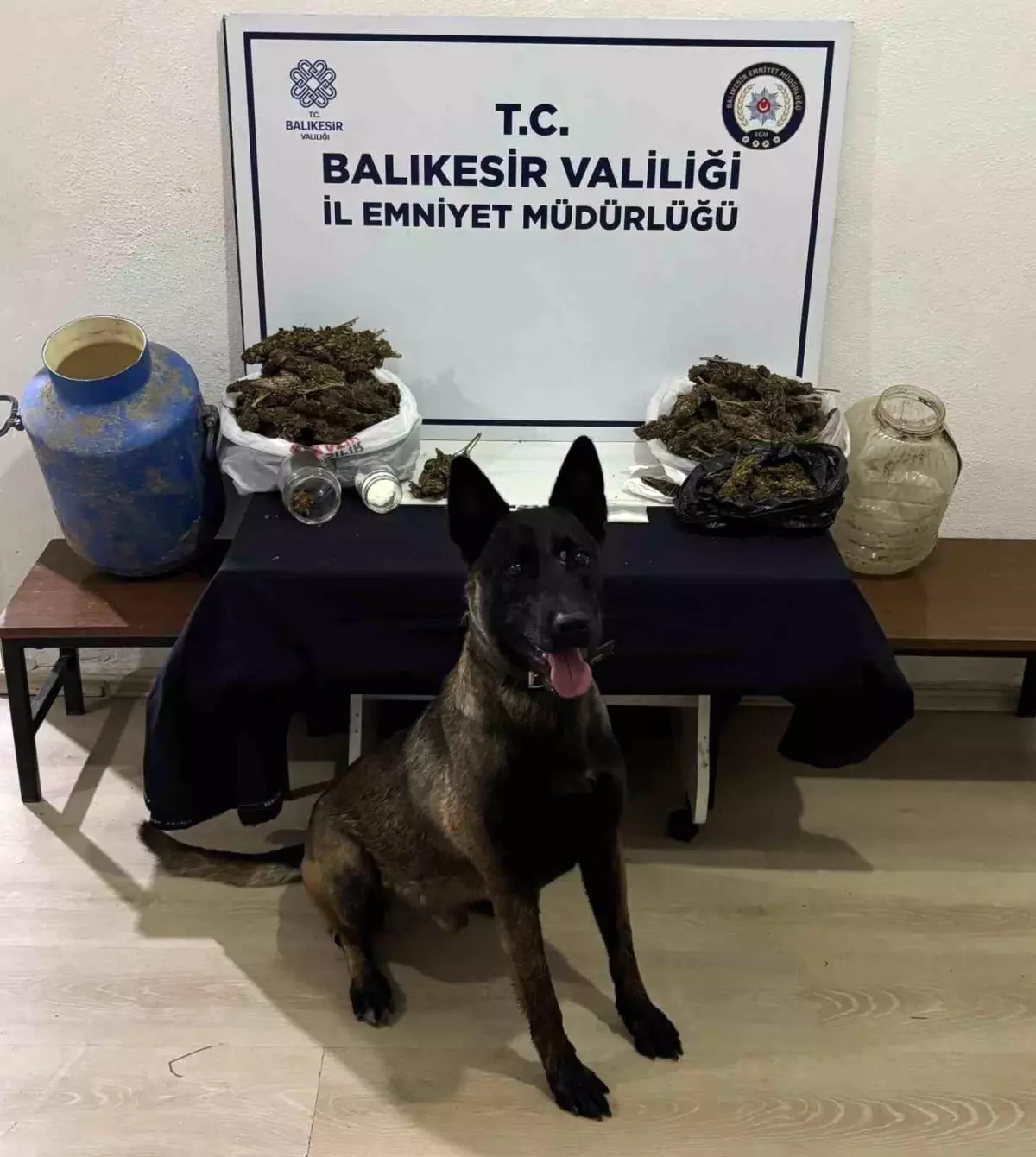 Gönen'de Uyuşturucu Operasyonu: Esrar ve Metamfetamin Ele Geçirildi