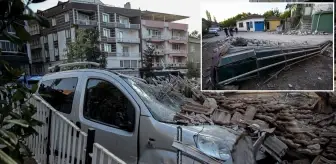 Görüntüler vahim! Depremde 250 yıllık caminin minaresi de yıkıldı