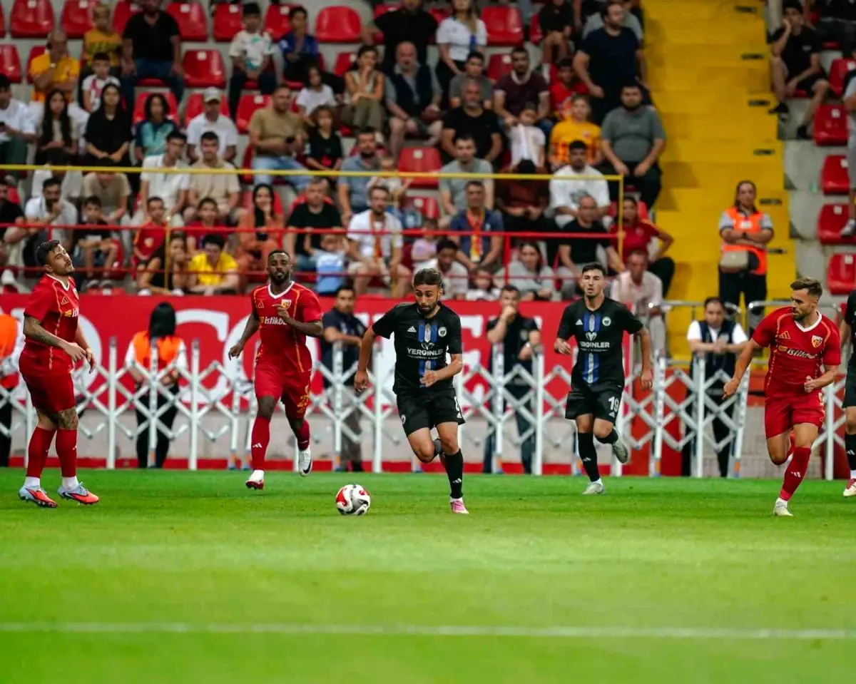 Kayserispor'dan Erciyes 38 FK'ya 3-0'lık Galibiyet