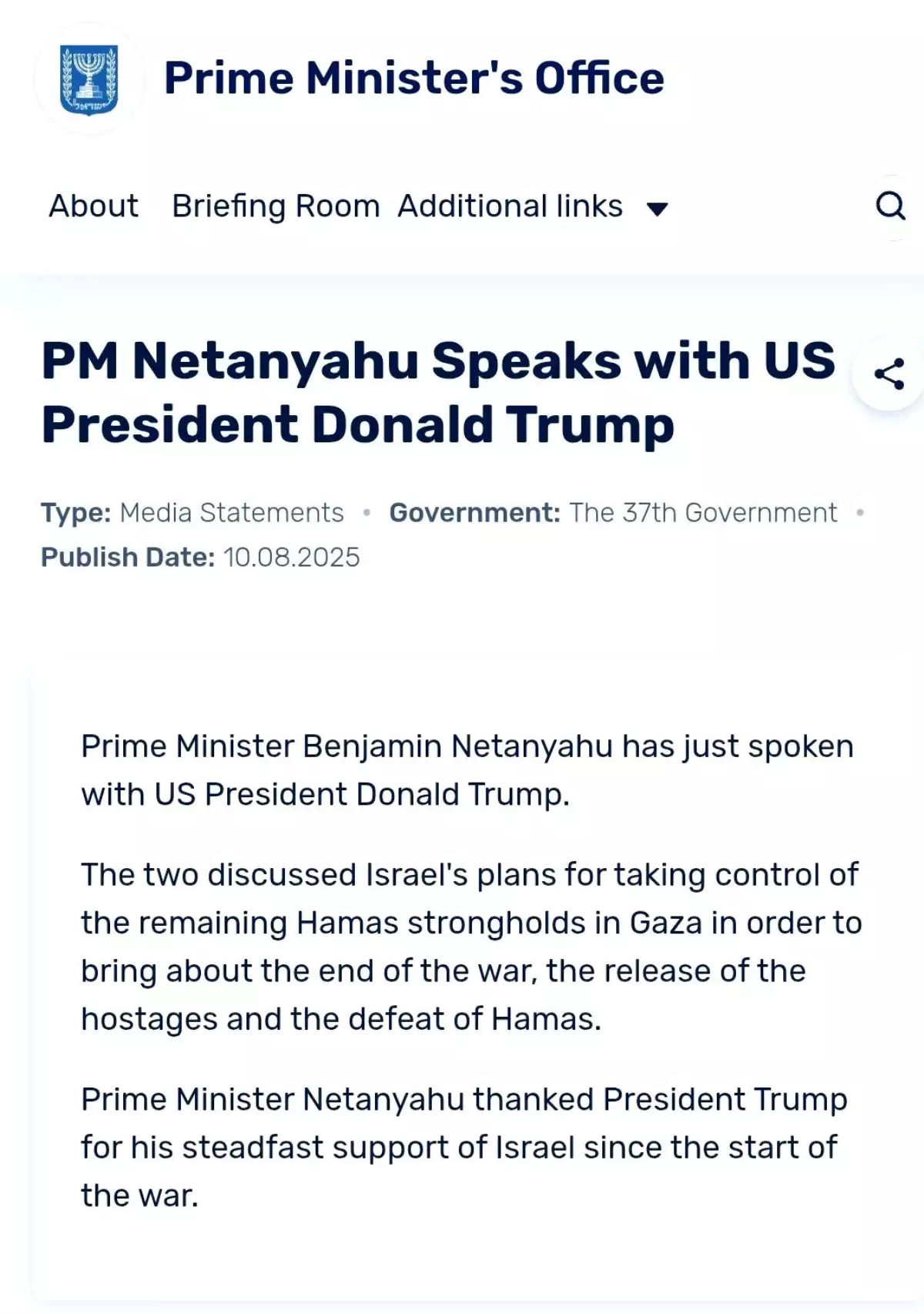 Netanyahu, Trump ile Gazze İşgal Planını Görüştü