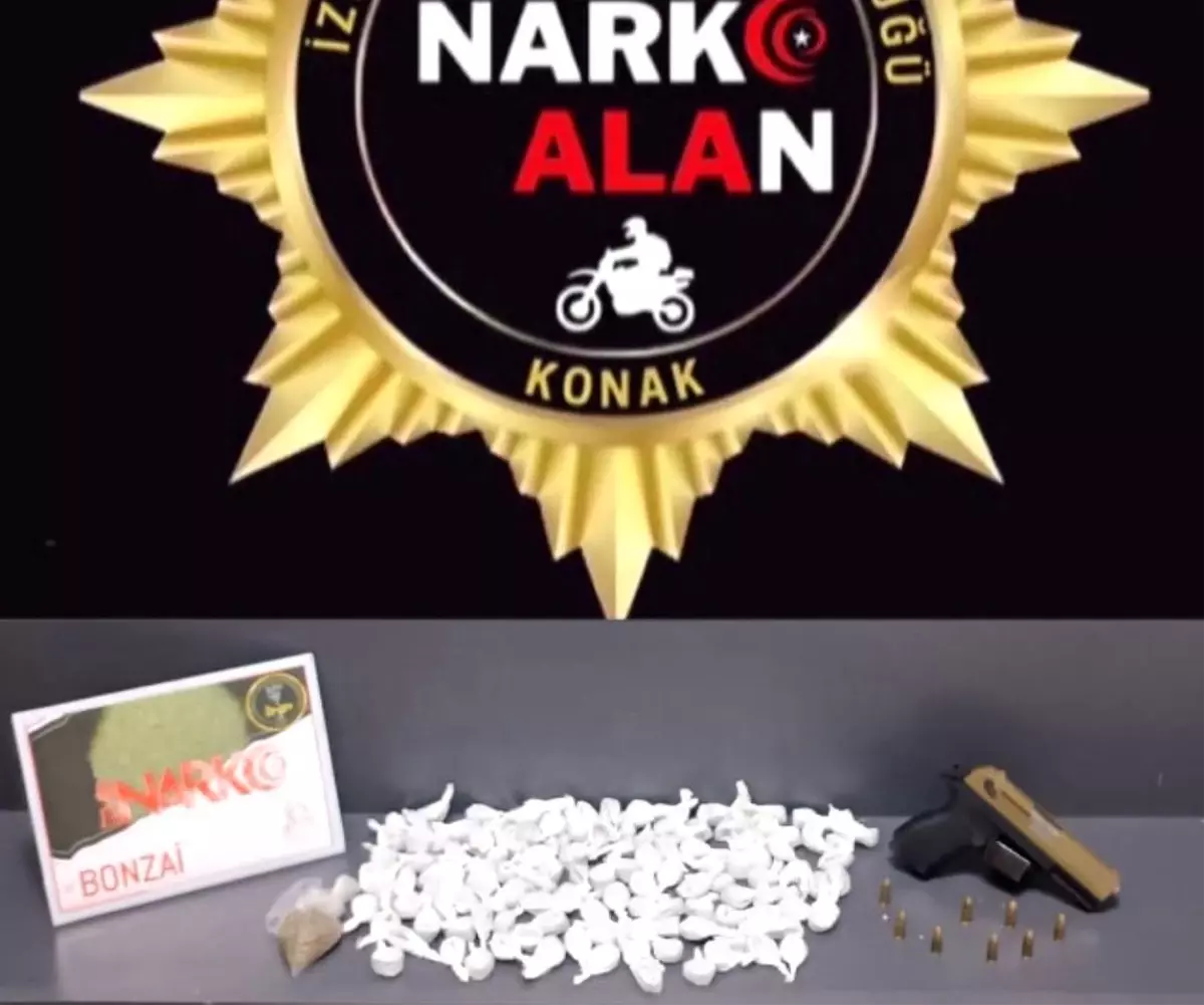 İzmir'de Uyuşturucu ve Silah Operasyonu: 2 Tutuklama