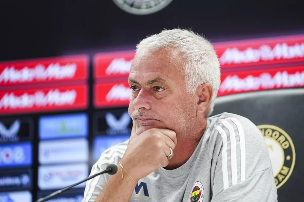 Jose Mourinho: Galatasaray maçının sadece 1 dakikasını izledim