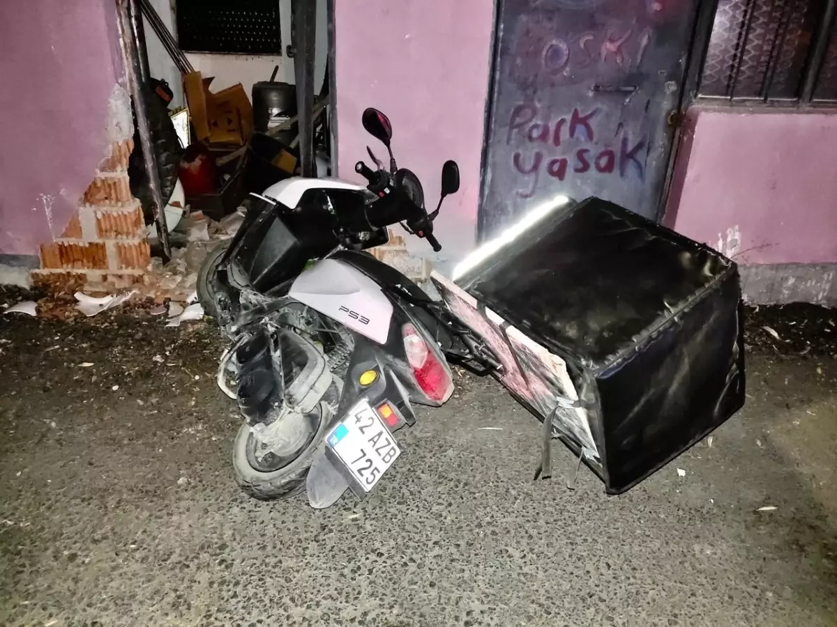 Konya'da Motosiklet Kazası: Sürücü Ağır Yaralandı