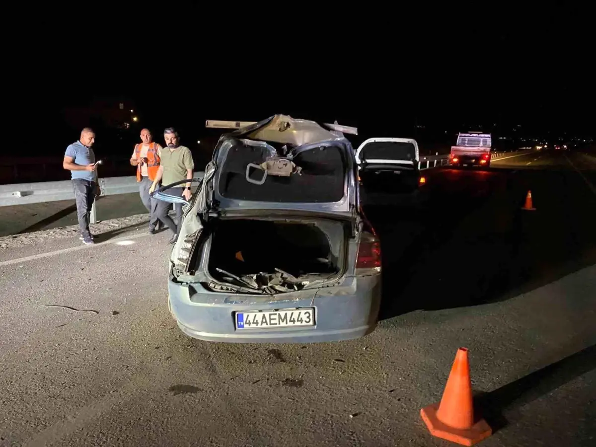 Malatya'da İki Ayrı Trafik Kazasında 6 Kişi Yaralandı