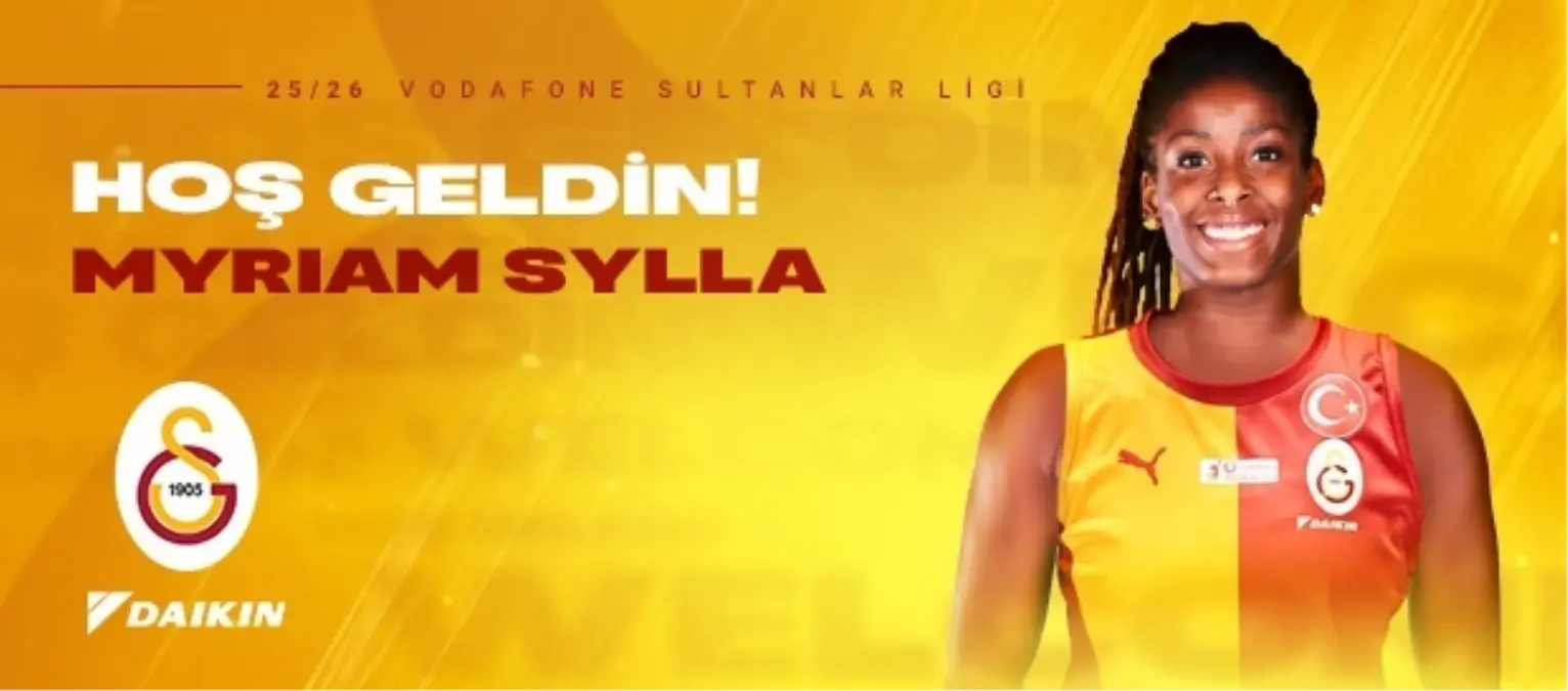 Galatasaray Kadın Voleybol Takımı Myriam Sylla ile Anlaştı