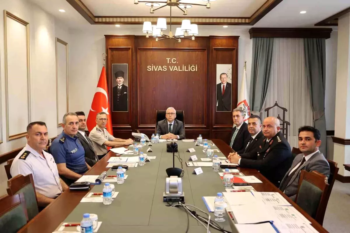 Emin Şehir Sivas Toplantısında Güvenlik Önlemleri Gündeme Geldi