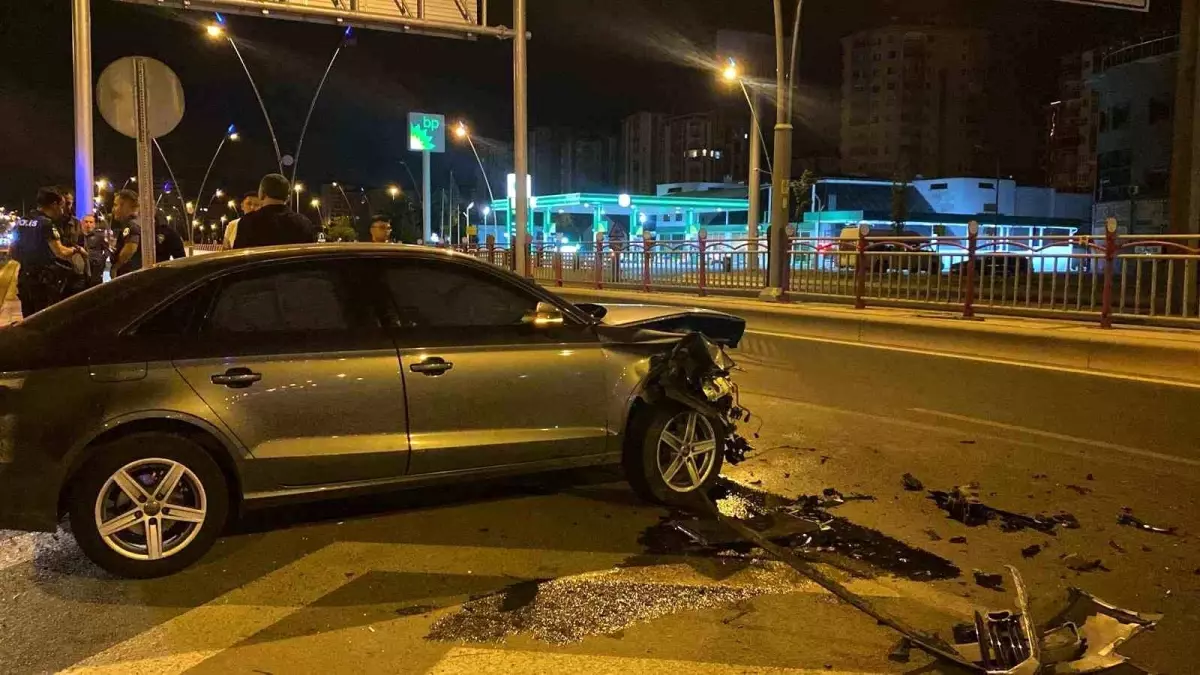 Kayseri'de Trafik Kazası: 1 Yaralı