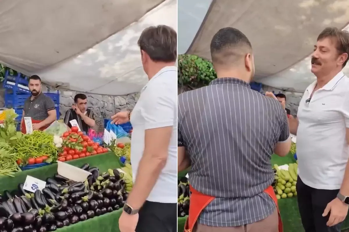Pazara inen belediye başkanından esnafa: 20 liraya aldığın 50 liraya satılır mı ya?