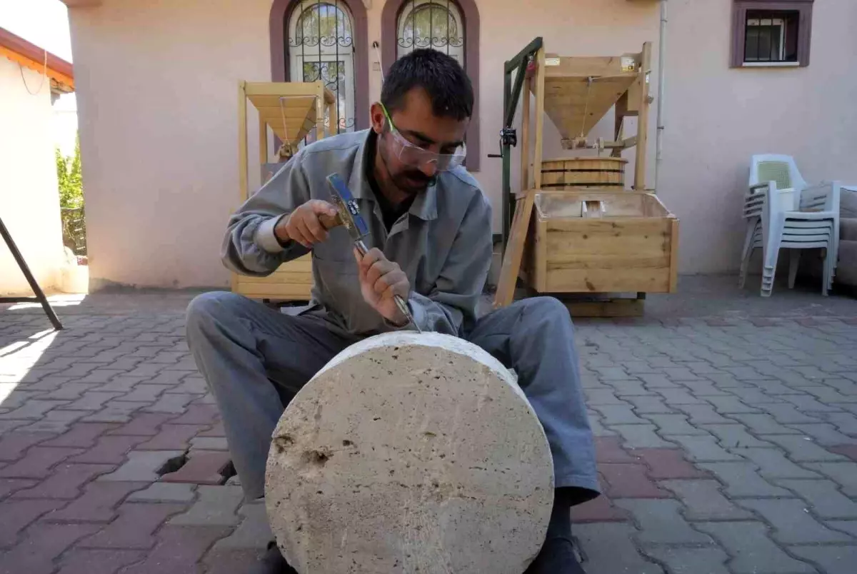 Kırıkkale'de Taş Değirmenler Yeniden Hayat Buluyor