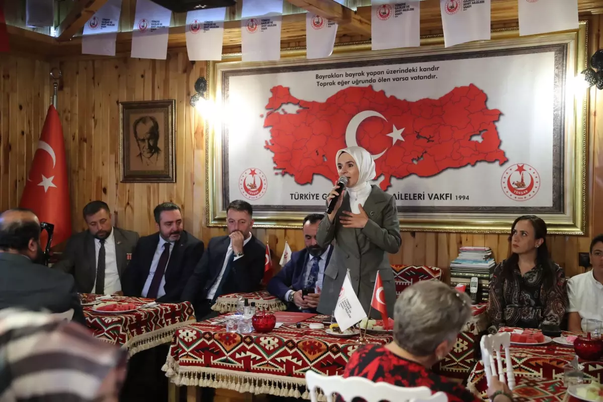 Bakan Göktaş, Şehit Yakınları ve Gazilerle Buluştu