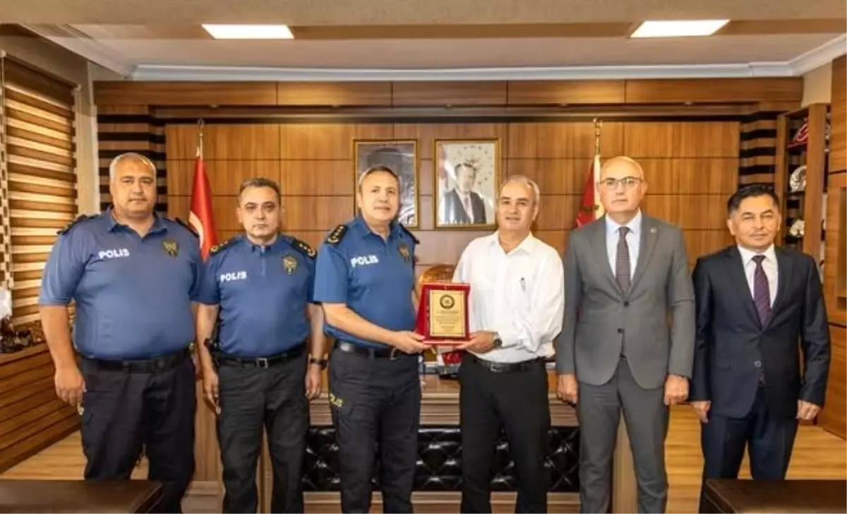Emekli Başpolis Memuru Abdil Kocabaş'a Veda Töreni