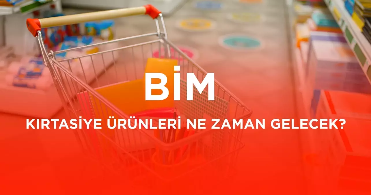 BİM KIRTASİYE ÜRÜNLERİ 2025 NE ZAMAN GELECEK? BİM aktüel kırtasiye ürünleri listesi!