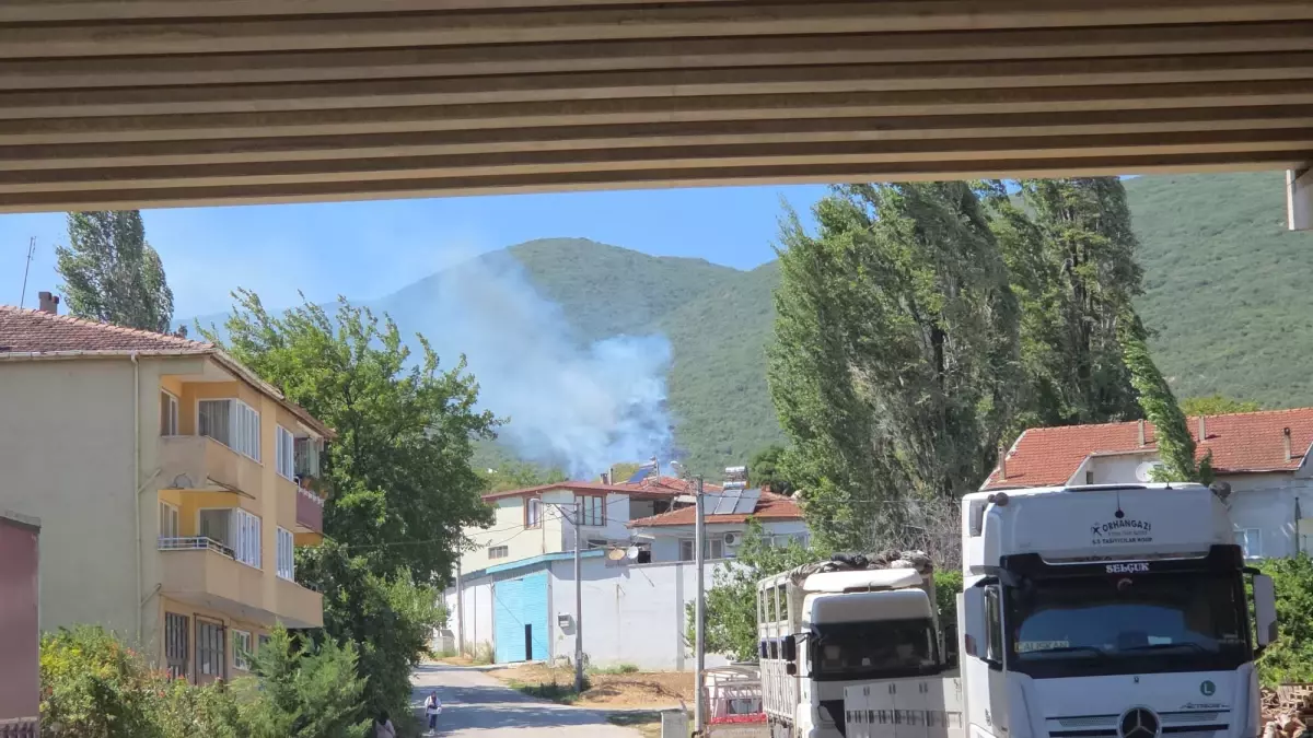 Bursa Orhangazi'de Yangın Çıktı