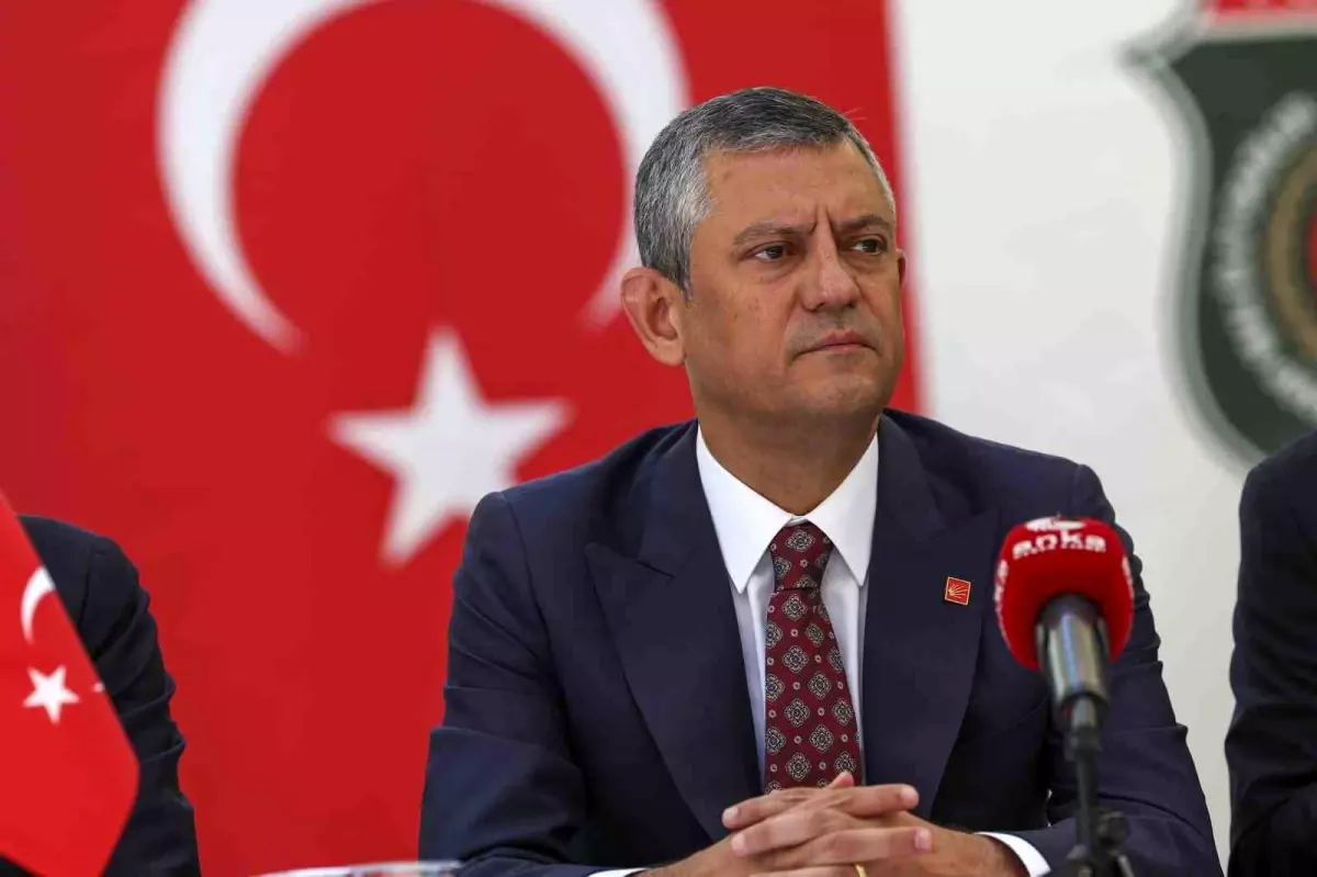 CHP Genel Başkanı Özel: "Genel af, Türkiye'nin konuştuğu, konuşacağı bir şey değil, doğru da değil"