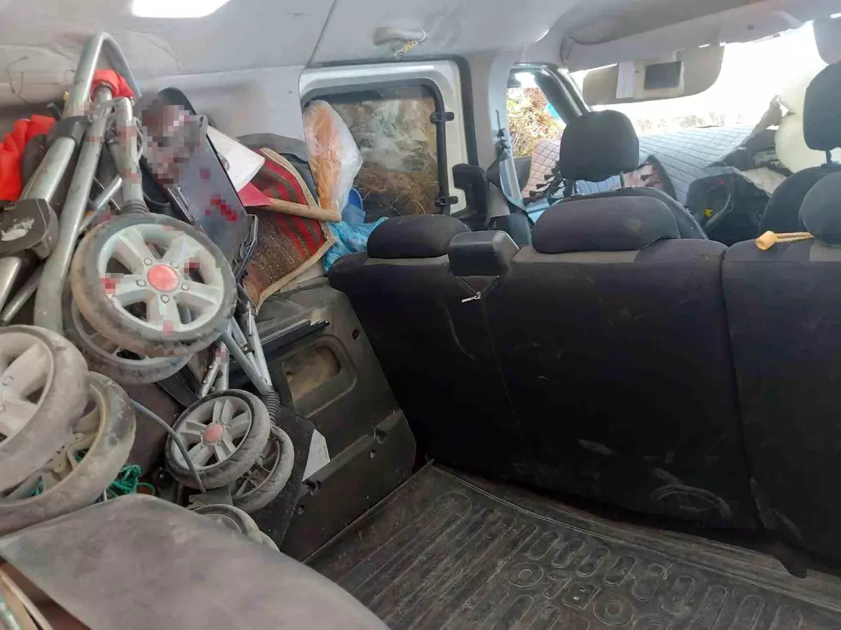 Yozgat'ta 16 Yaşındaki Sürücünün Aracı Şarampole Yuvarlandı, 3 Çocuk Yaralandı