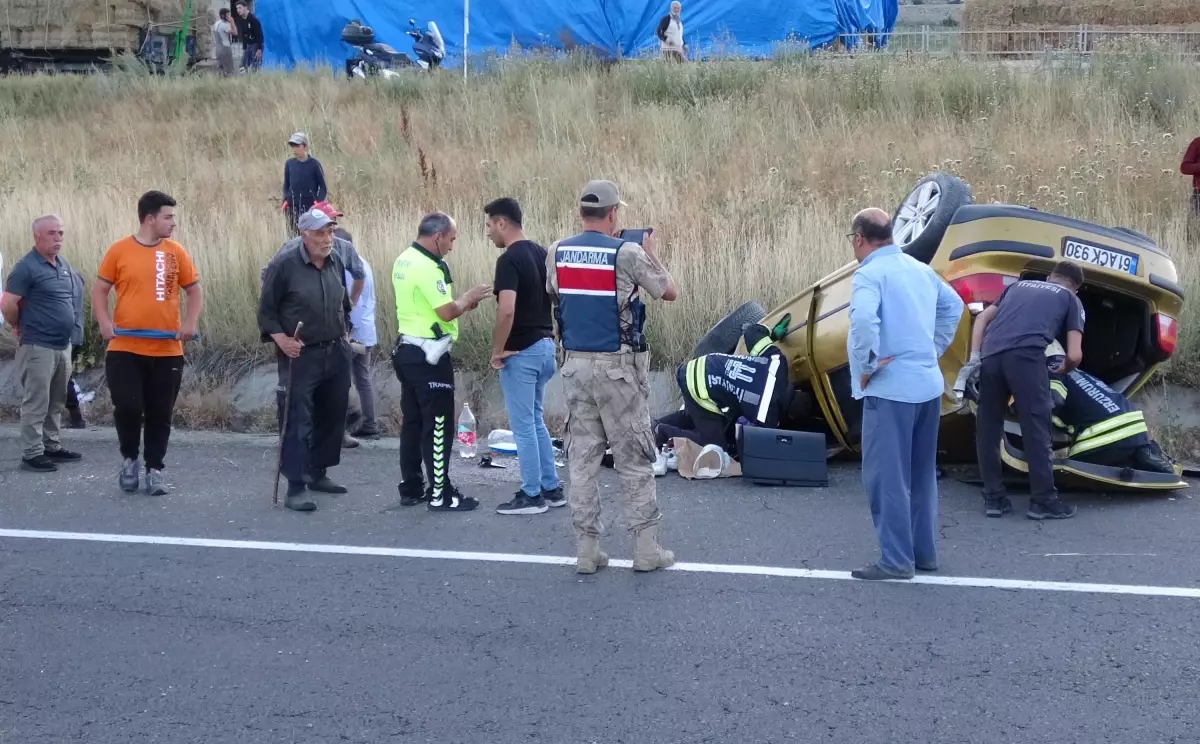 Erzurum'da Trafik Kazası: Bir Ölü, Bir Yaralı