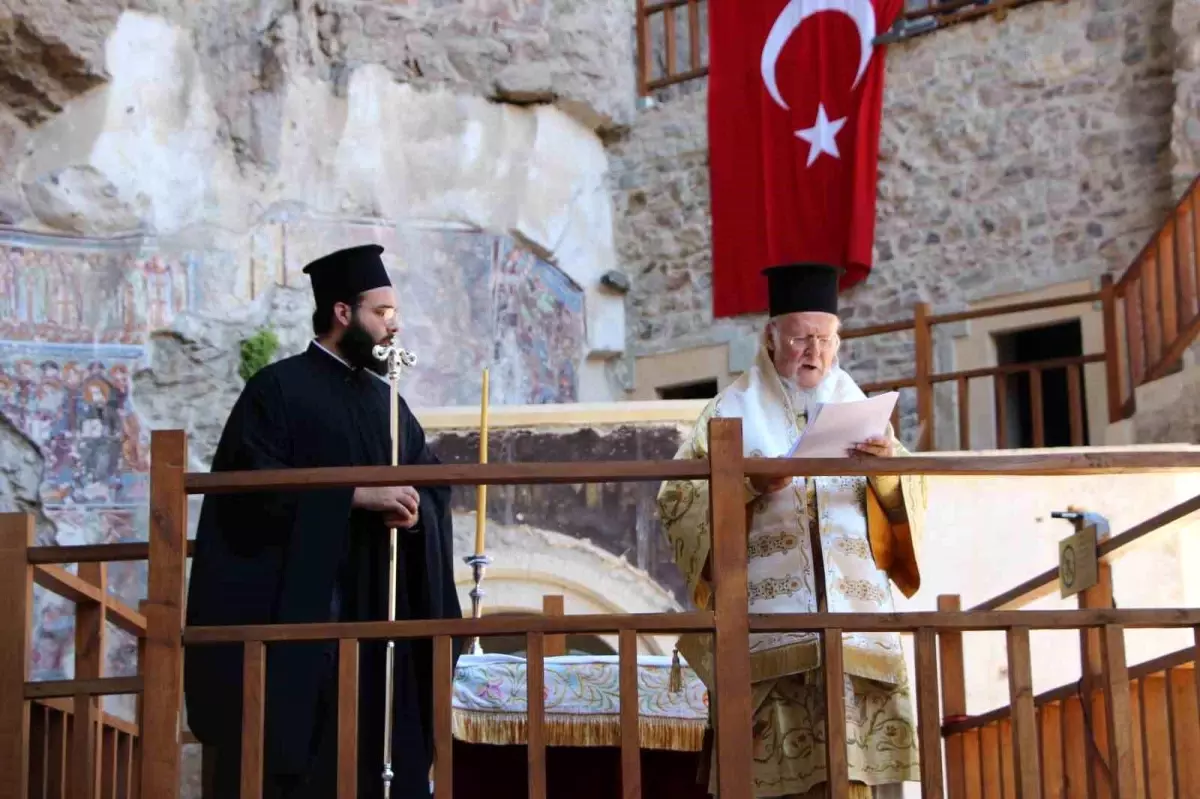 Sümela Manastırı'ndaki Meryem Ana Ayini Gökçeada'ya Alındı