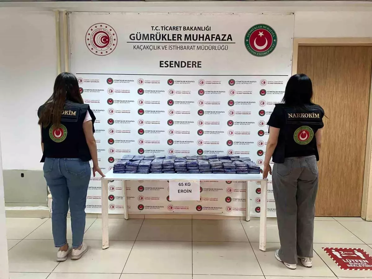 Gümrükler Muhafaza Ekiplerinden Büyük Uyuşturucu Operasyonu