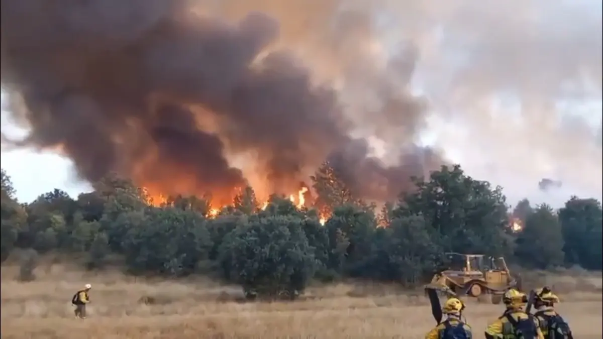 İspanya'daki Orman Yangınında 1 Kişi Hayatını Kaybetti