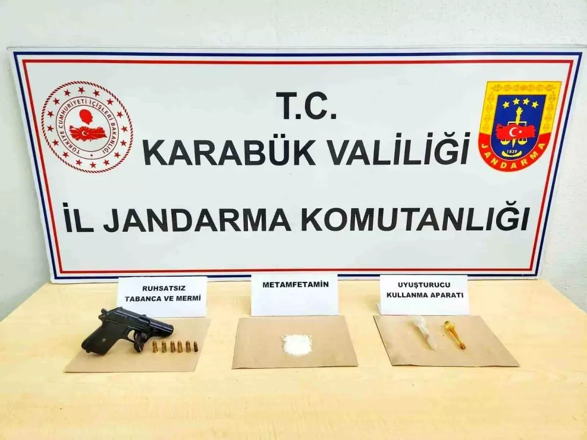 Karabük'te Uyuşturucu ve Patlayıcı Operasyonu