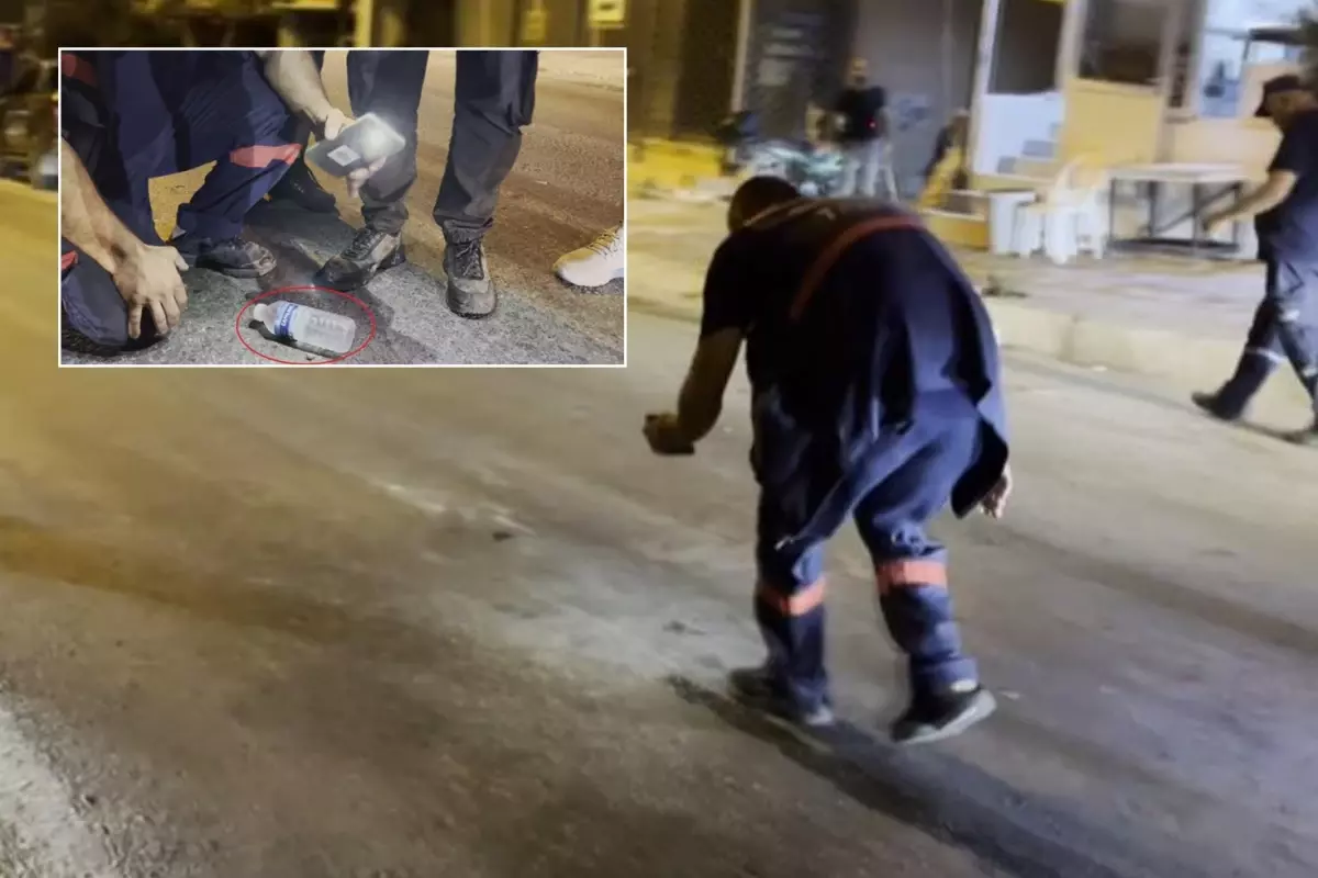 Kazada kopan parmağı gece karanlığında telefon ışığıyla buldular