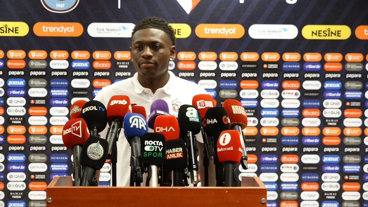 Trabzonspor'un Yeni Transferi Olaigbe: 'İyi Bir Başlangıç Yaptık'