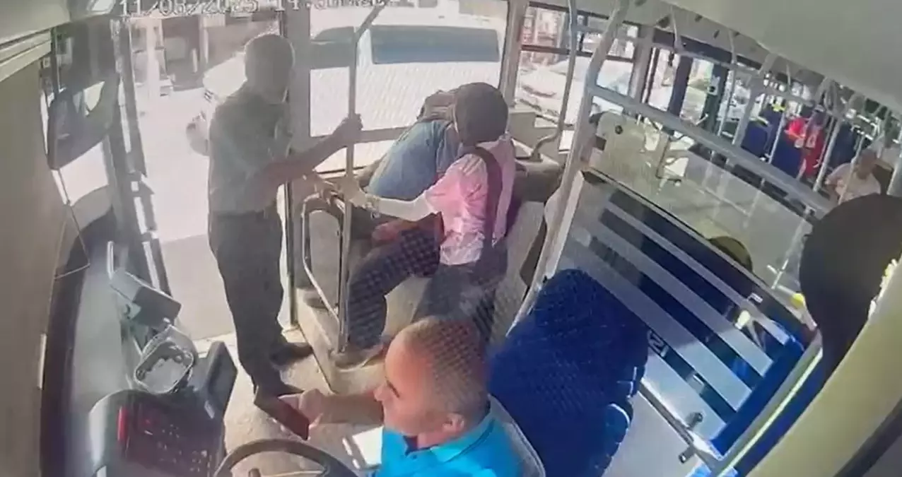 Tokat'ta Otobüs Şoföründen Acil Müdahale