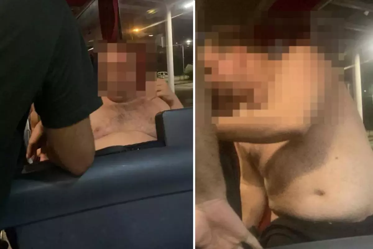 Otobüste panik anları! Herkes alkollü sandı ama gerçek çok başka çıktı