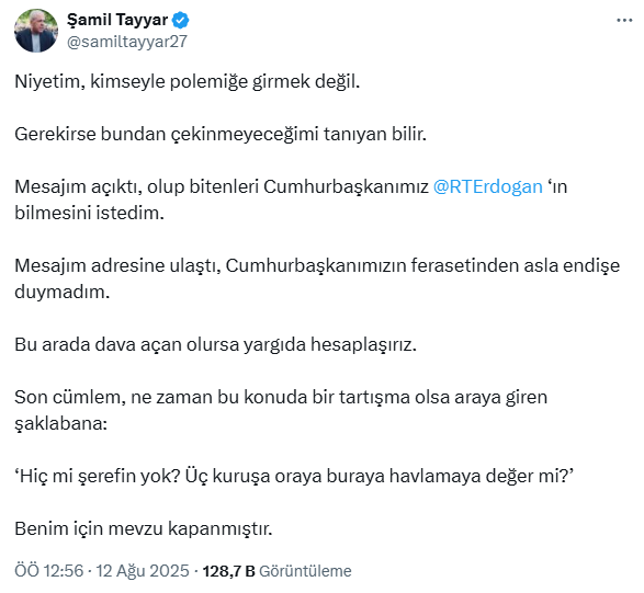 Şamil Tayyar ile Mehmet Uçum arasında Rezan Epözdemir gerilimi Şamil Tayyar ile Mehmet Uçum arasında Rezan Epözdemir gerilimi