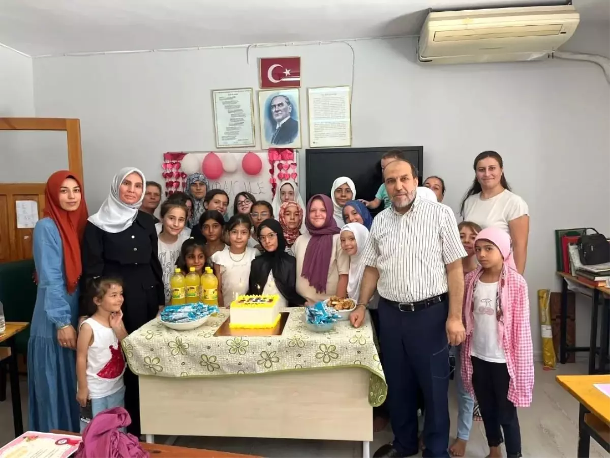 Söke'de Kur'an Kursu Öğrencilerine Belge Takdim Töreni Düzenlendi