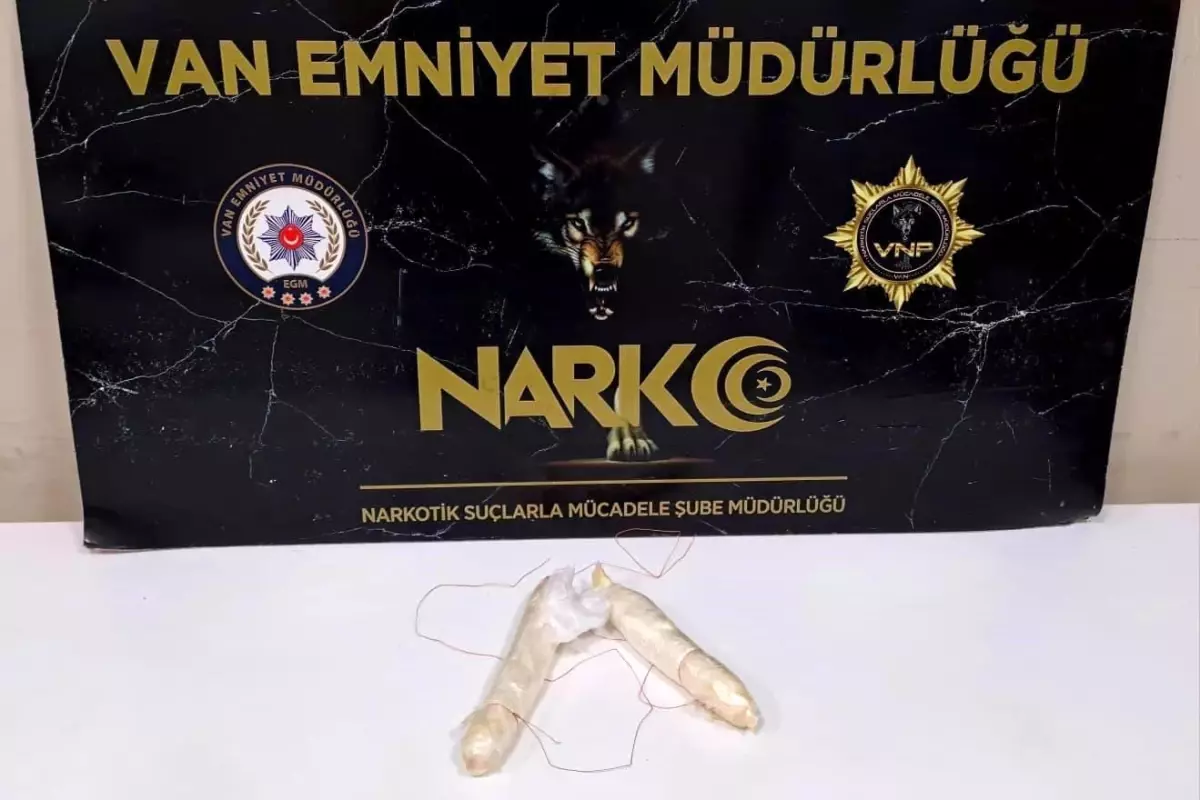 Van'da Uyuşturucu Operasyonu: 236,64 Gram Metamfetamin Ele Geçirildi