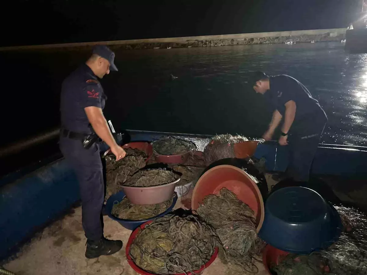 Zonguldak'ta Yasa Dışı Kalkan Avcılığına Operasyon