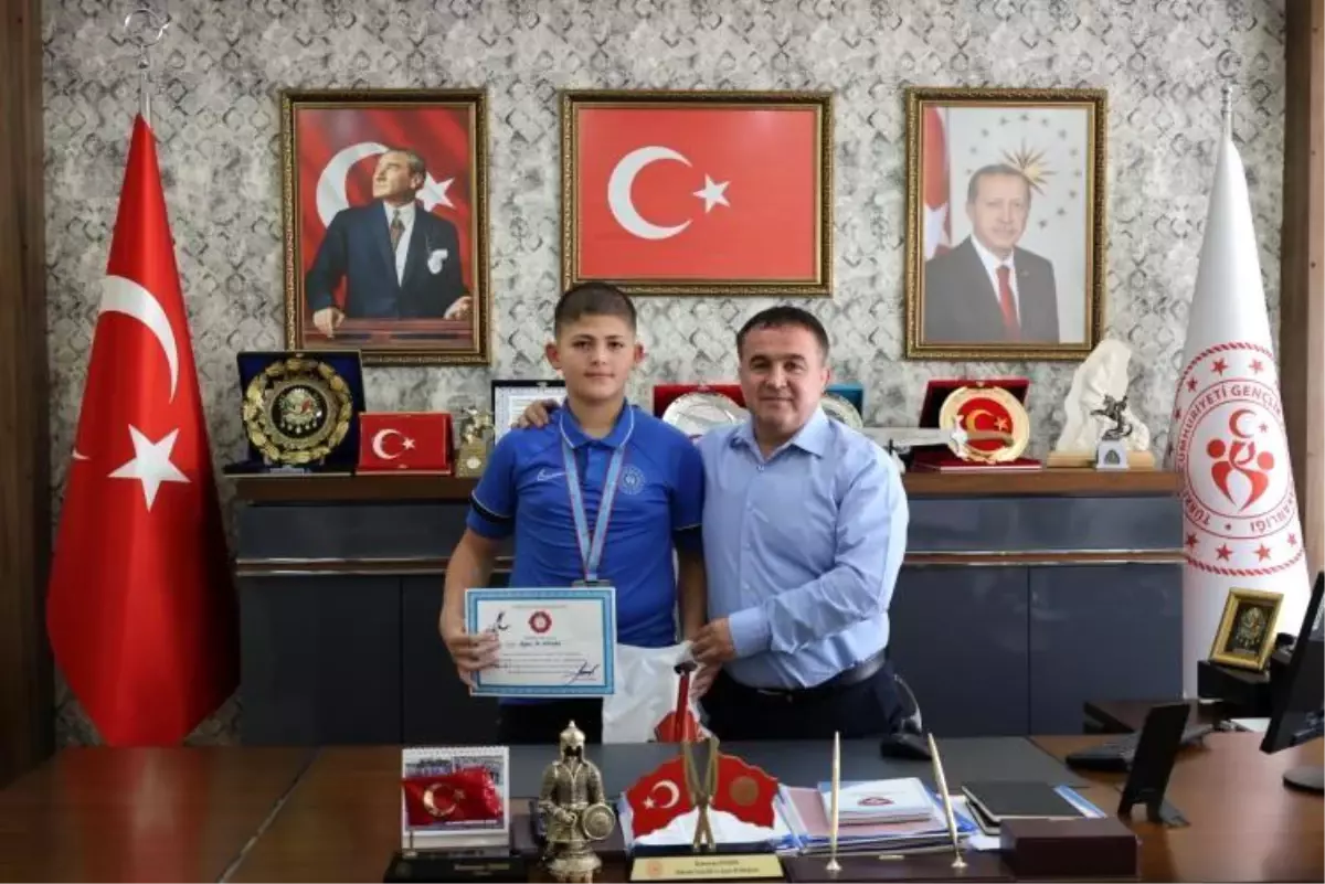 Aybars Ali Akpınar, Minikler Judo Türkiye Şampiyonası'nda İkincilik Elde Etti