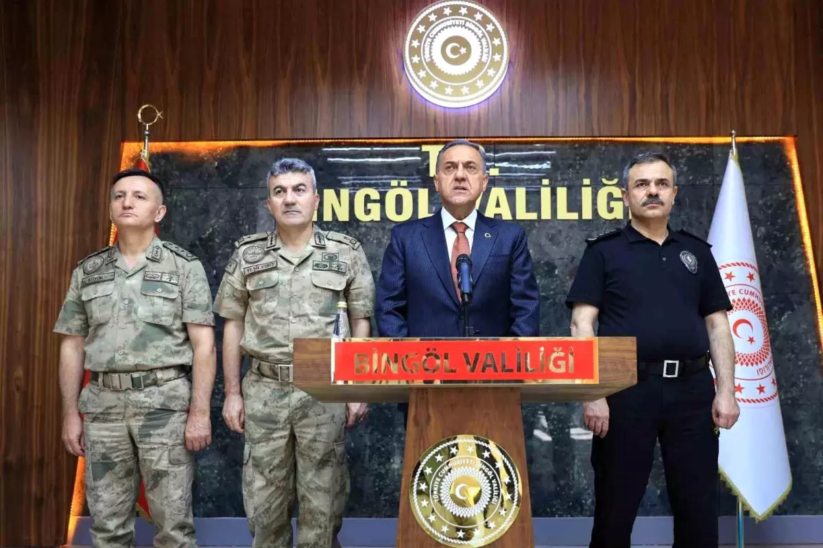 Bingöl'de Güvenlik ve Asayiş Bilgilendirme Toplantısı