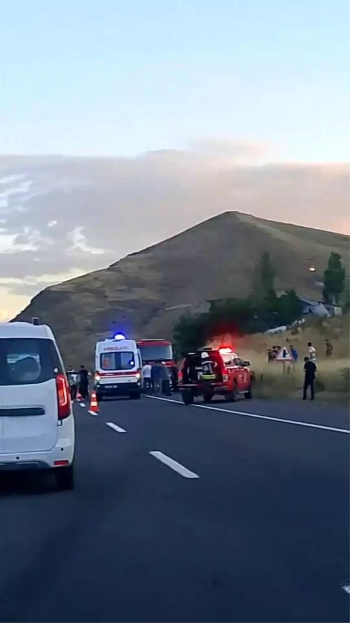 Erzurum-Tortum Yolunda Trafik Kazası: 1 Ölü, 1 Ağır Yaralı