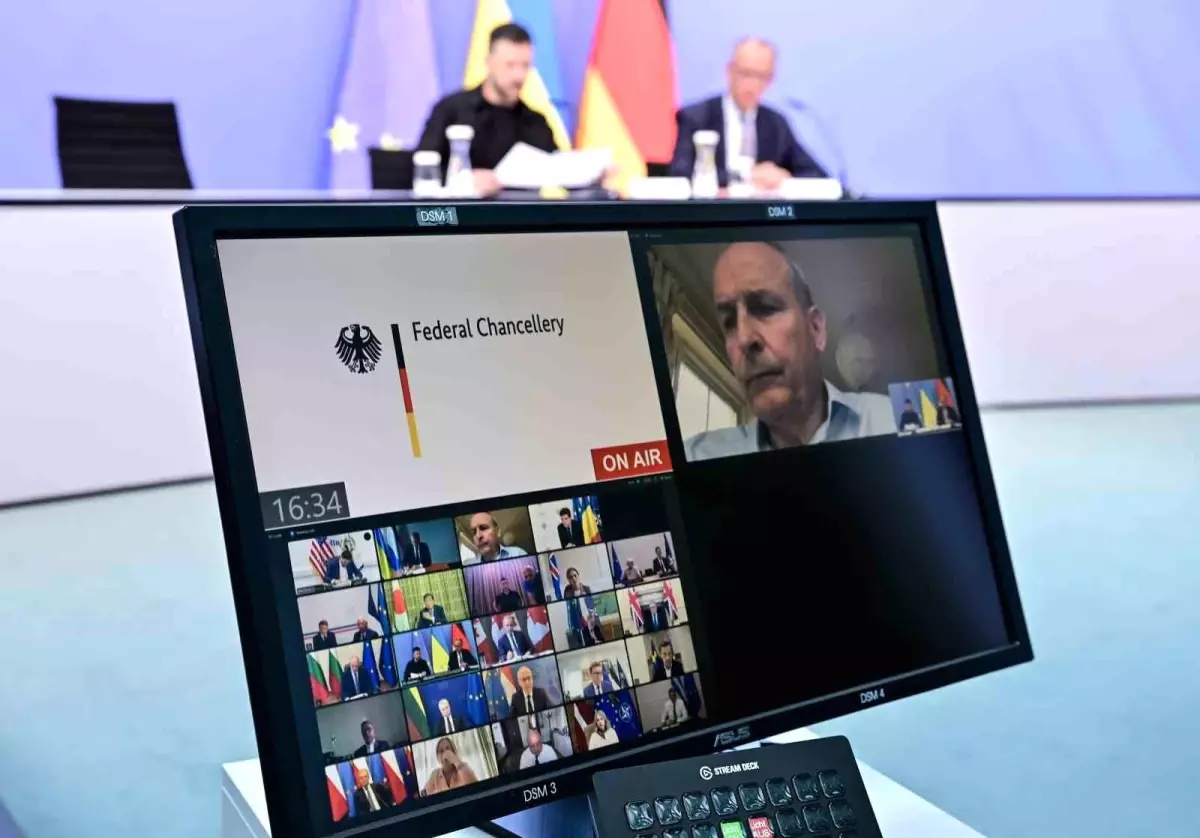 Ukrayna Konferansında Liderlerden Barış Mesajı