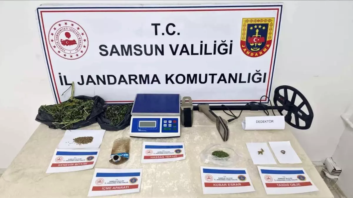 Samsun'da Uyuşturucu Operasyonu: Bir Gözaltı