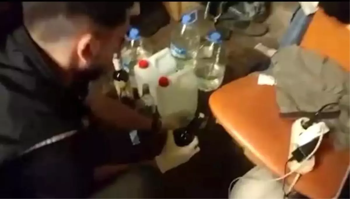 Kayseri’de Sahte Alkol Üretimi: 50 Litre Etil Alkol Ele Geçirildi