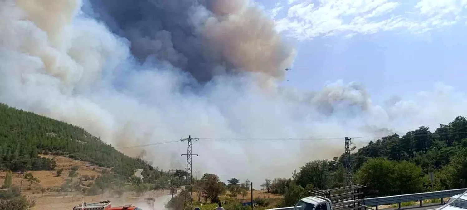 Mersin Silifke'de Orman Yangını: Mahalleler Tahliye Ediliyor