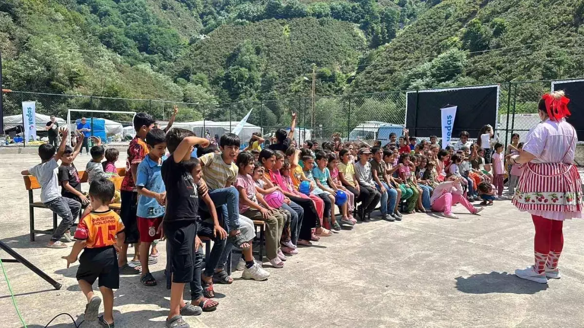 YEDAŞ, Ordu'daki Mevsimlik Tarım İşçilerinin Çocuklarına Etkinlik Düzenledi